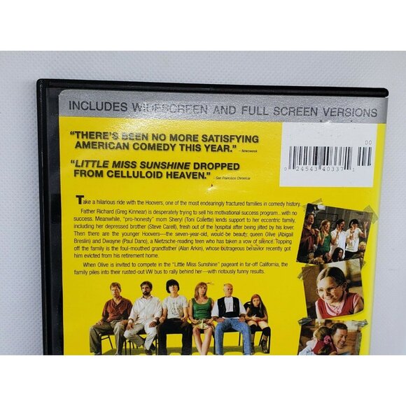2006 Little Miss Sunshine DVD Steve Carell | Clean, No Scratches, Rated R - Picture 6 of 7
